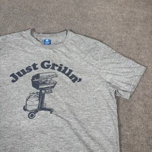 Vintage 90s Hollister T Shirt Men M Short Sleeve Grey Graphic Single Stitch Surf